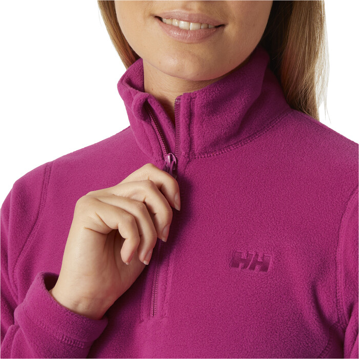 2024 Helly Hansen Womens Daybreaker 1/2 Zipped Fleece 50845 - Magenta 2.0